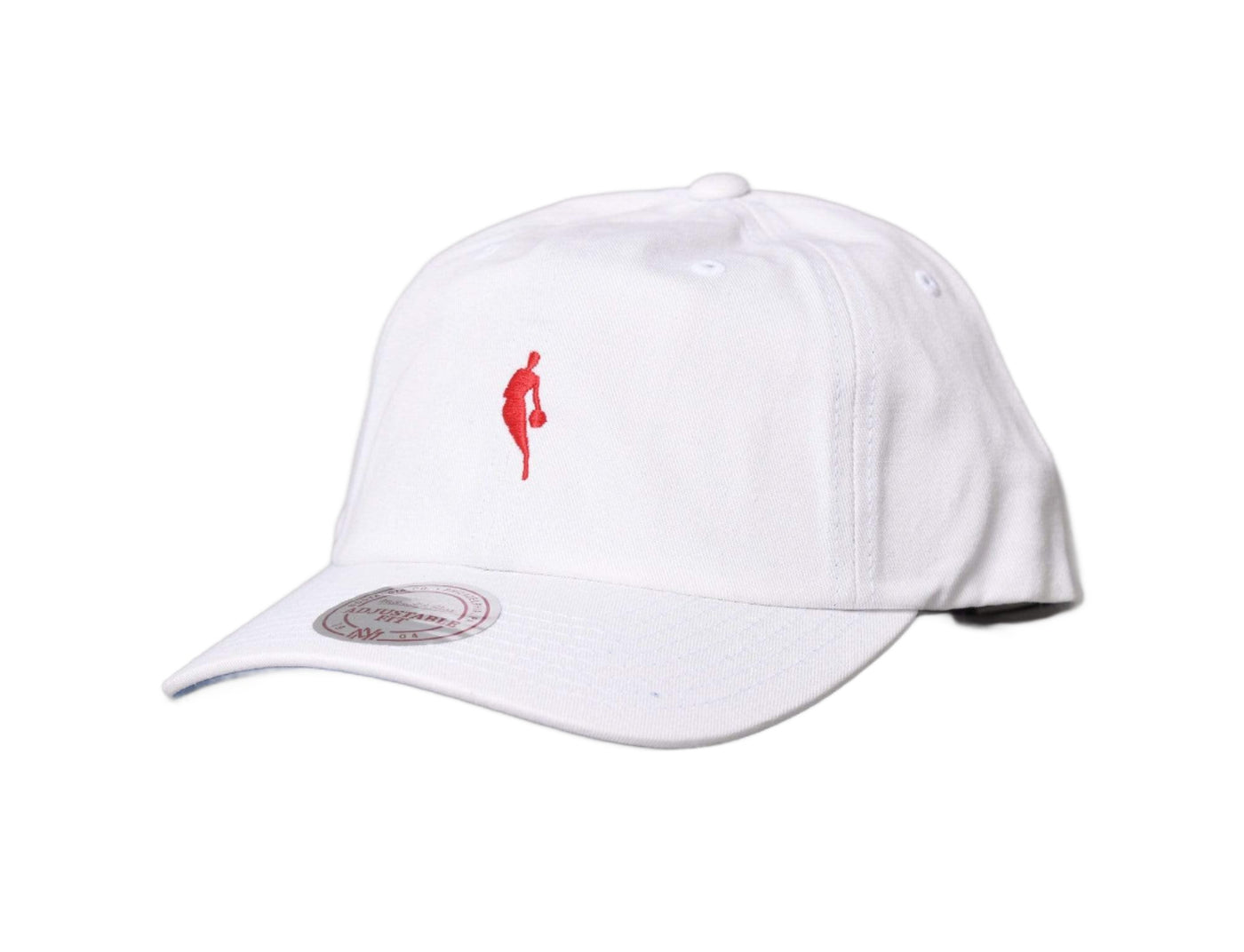 Cap Adjustable Little Dribbler Dad Hat NBA White/red Mitchell & Ness Adjustable Cap / White / One Size