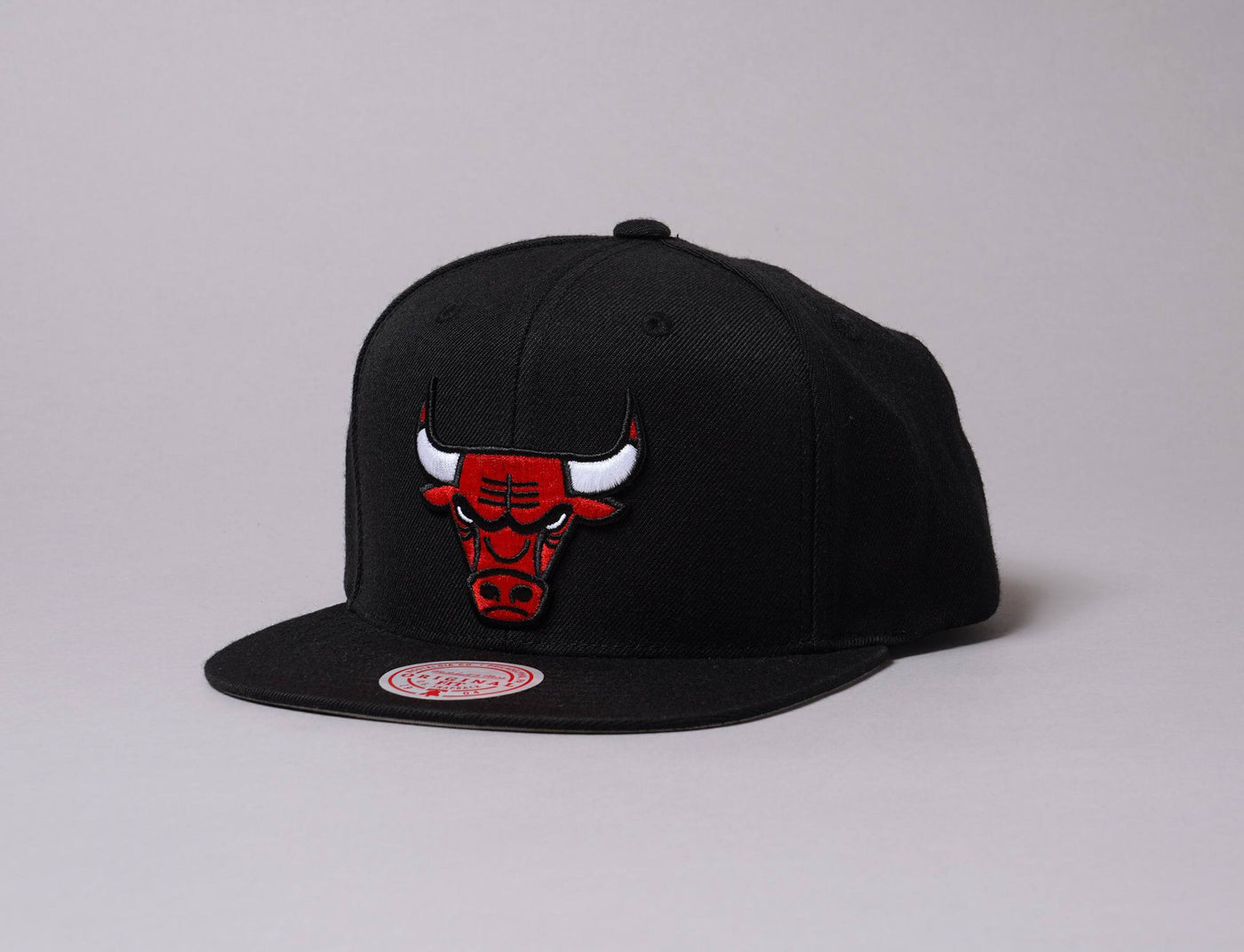 Cap Snapback Cap Snapback NBA Wool Solid Snapback Chicago Bulls Black Mitchell & Ness Snapback Cap / Black / One Size