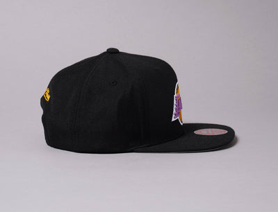 Cap Snapback Cap Snapback NBA Wool Solid Snapback-Los Angeles Lakers Black Mitchell & Ness Snapback Cap / Black / One Size