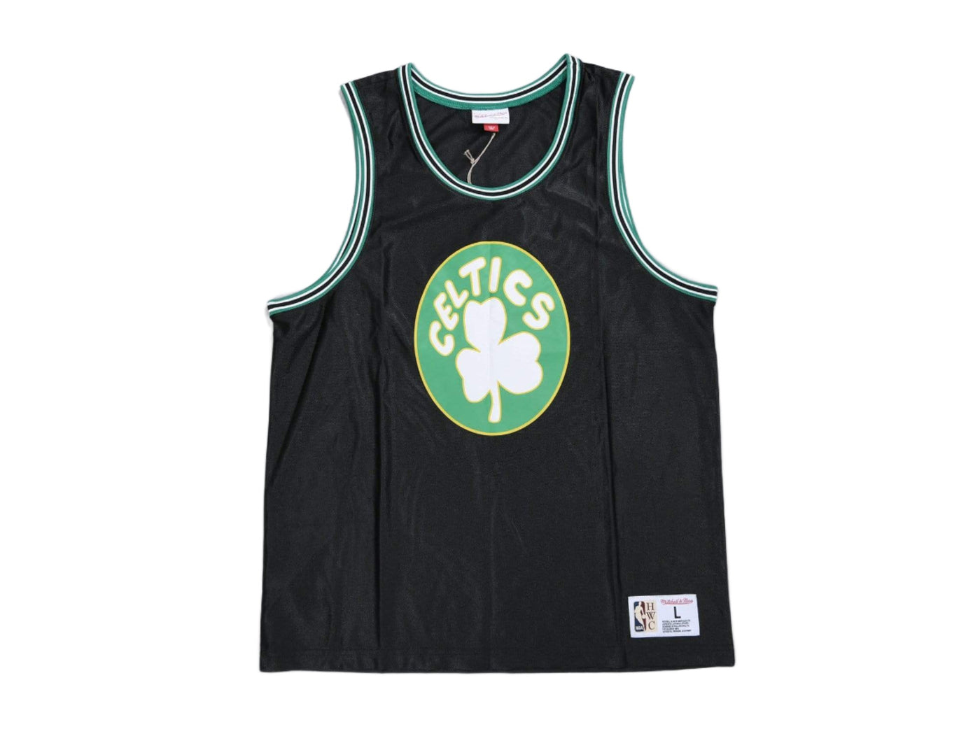 Clothing Basketball Jersey Mitchell & Ness Dazzle Tank Top Boston Celtics Black Mitchell & Ness