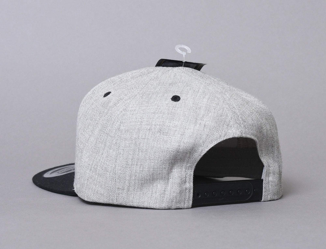 Cap Snapback 2Pac Shakur MT499 Heather Grey/Black Mr Tee Snapback Cap / Grey / One Size