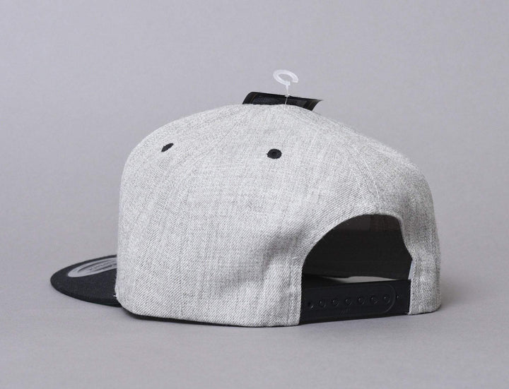 Cap Snapback 2Pac Shakur MT499 Heather Grey/Black Mr Tee Snapback Cap / Grey / One Size