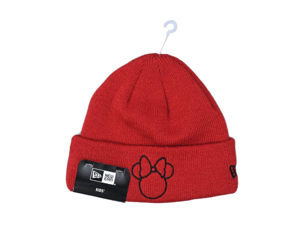 Beanie Kids Disney Silhouette Infant Knit Minnie Mouse New Era Infant Beanie / Red / Infant