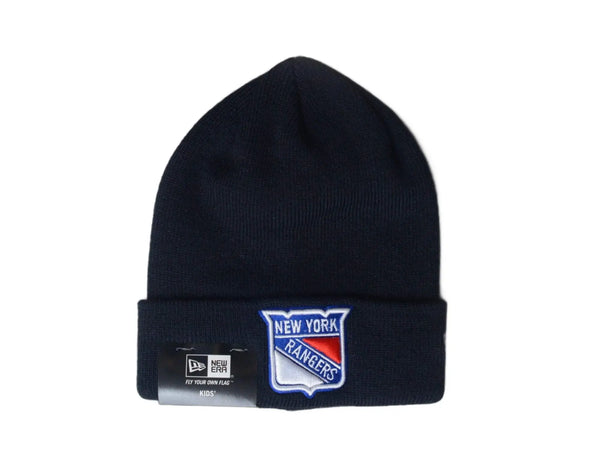 Beanie Kids Kids Essential Cuff Knit NY Rangers Navy New Era Kids Beanie / Blue / One Size