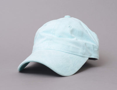 Cap Adjustable Womens 9Forty Soft Suede Teal Breeze New Era 9FORTY Womens / Blue / One Size