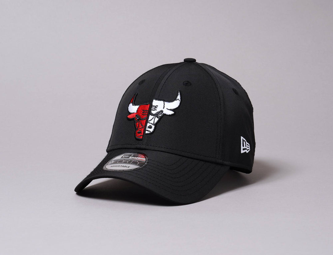 Cap Adjustable Cap Sort 9FORTY Half Half Chicago Bulls New Era 9FORTY / Black / One Size (55-60 cm)