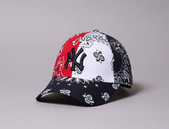 Cap Adjustable 9FORTY Paisley Print NY Yankees New Era 9FORTY / Blue / One Size (55-60 cm)