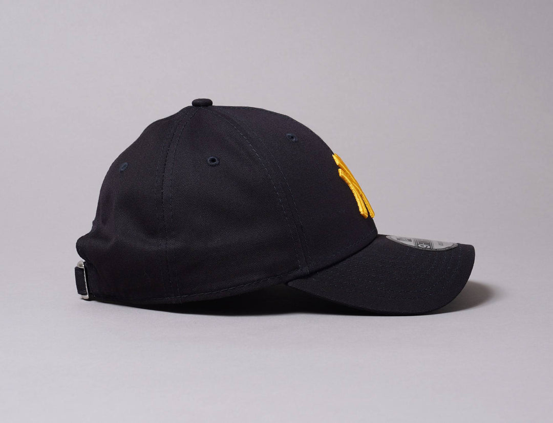 Cap Adjustable Cap Justerbar 9FORTY League Essential NY Yankees Navy/Athletic Gold New Era 9FORTY / Blue / One Size (55-60 cm)