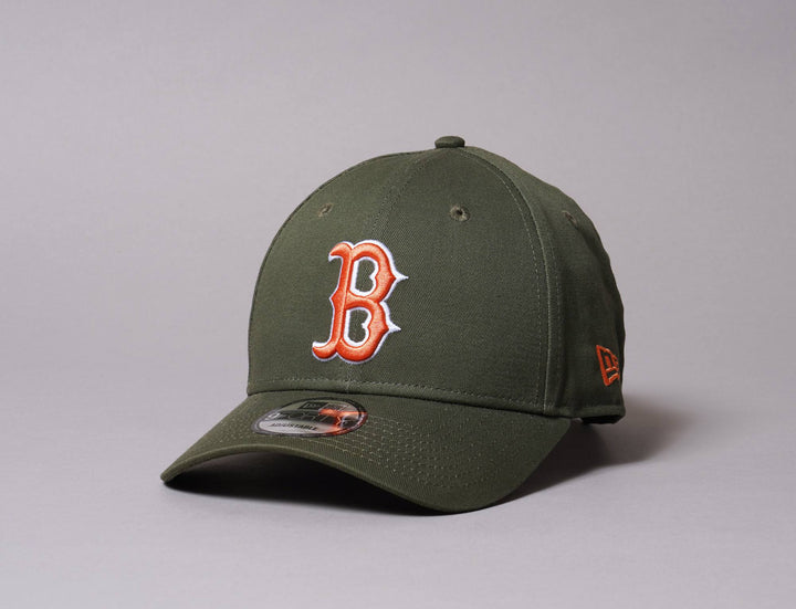 Cap Adjustable 9FORTY League Essential Boston Red Sox Olive/Orange New Era 9FORTY / Green / One Size (55-60 cm)