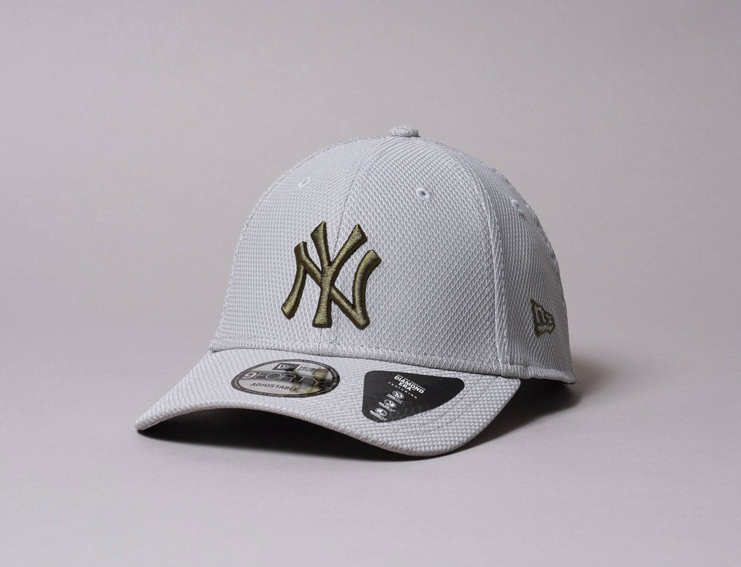 Cap Adjustable 9FORTY Diamond Era NY Yankees Grey New Era 9FORTY / Grey / One Size (55-60 cm)