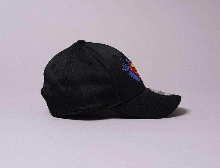 Cap Adjustable Cap Barn Superman 9FORTY Splat New Era 9FORTY Kids / Black / Child (51-53 cm)