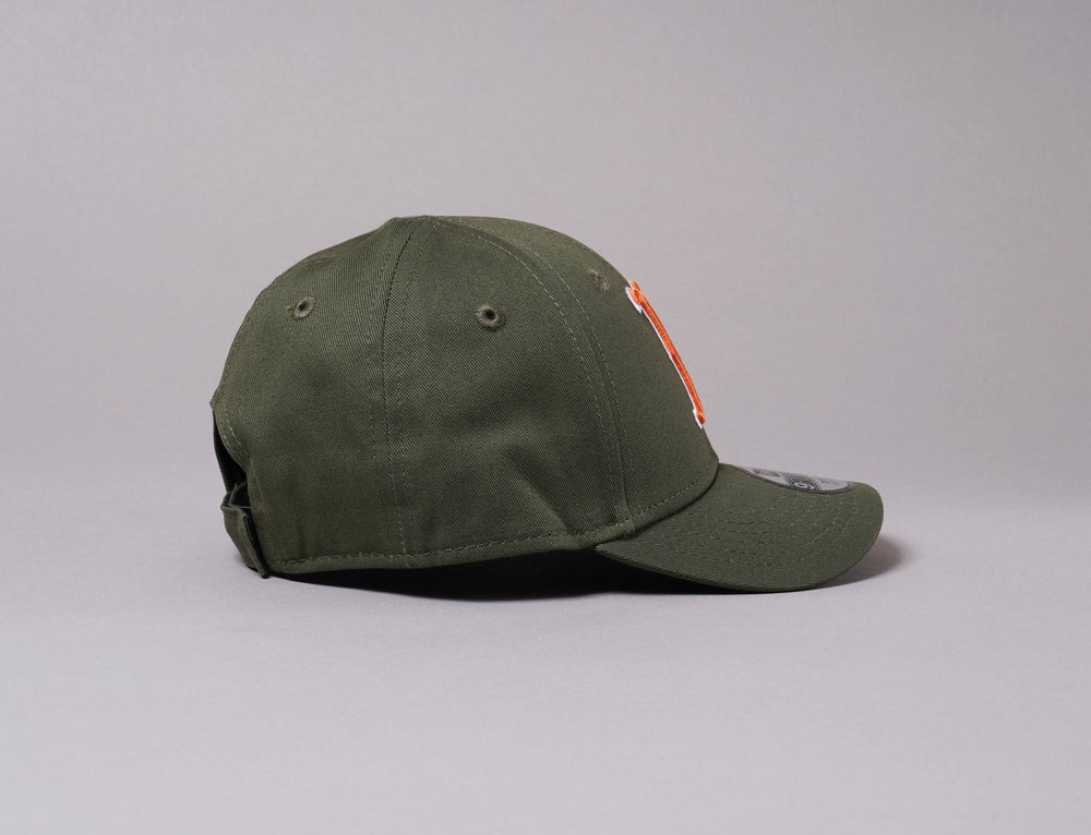 Cap Adjustable 9FORTY Cap Toddler League Essential Boston Red Sox Olive/Orange New Era 9FORTY Kids / Green / Toddler (49-51 cm)