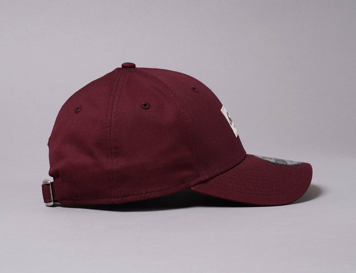 Cap Adjustable Cap 9FORTY Maroon/White Colour Essential New Era New Era 9FORTY / Red / One Size (55-60 cm)