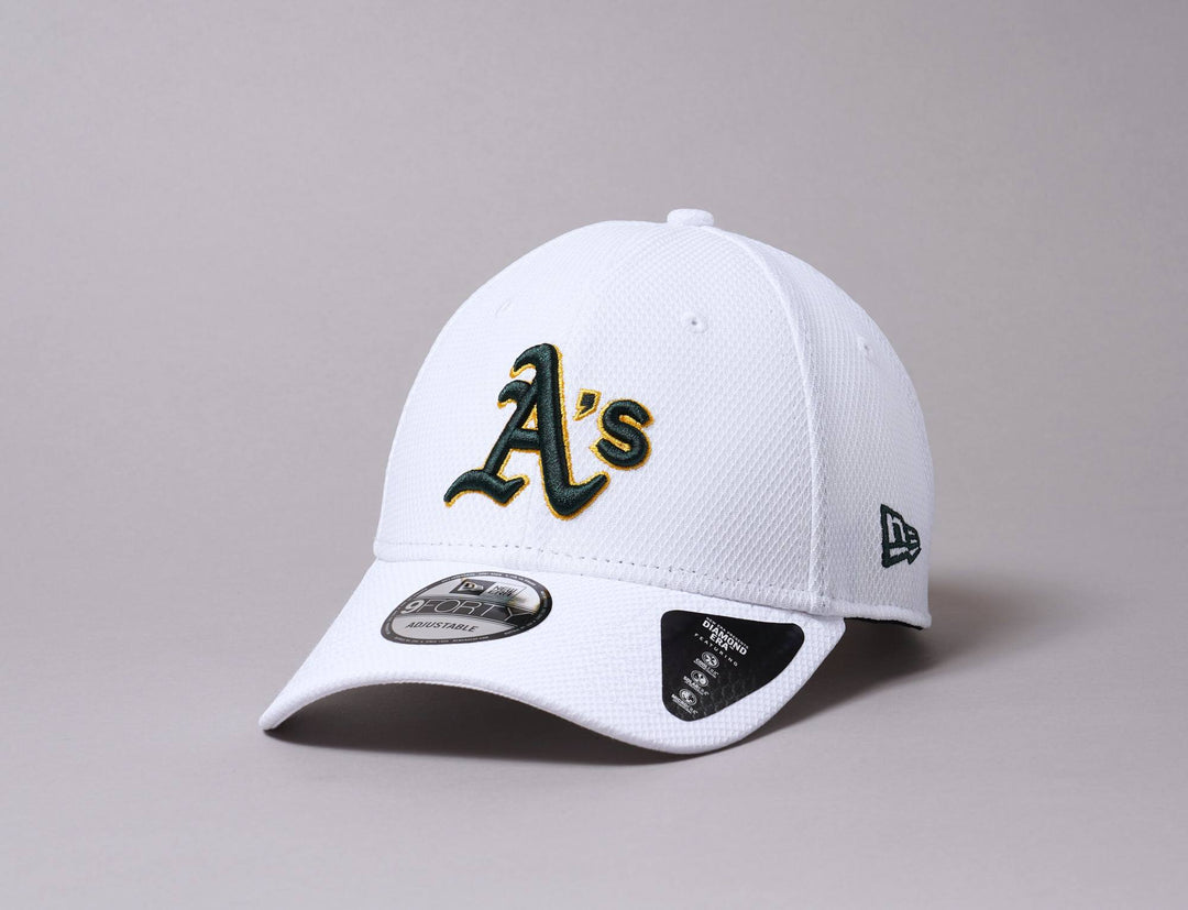 Cap Adjustable Cap Hvit 9FORTY Diamond Era Alternative Team Okland Athletics New Era 9FORTY / White / One Size (55-60 cm)