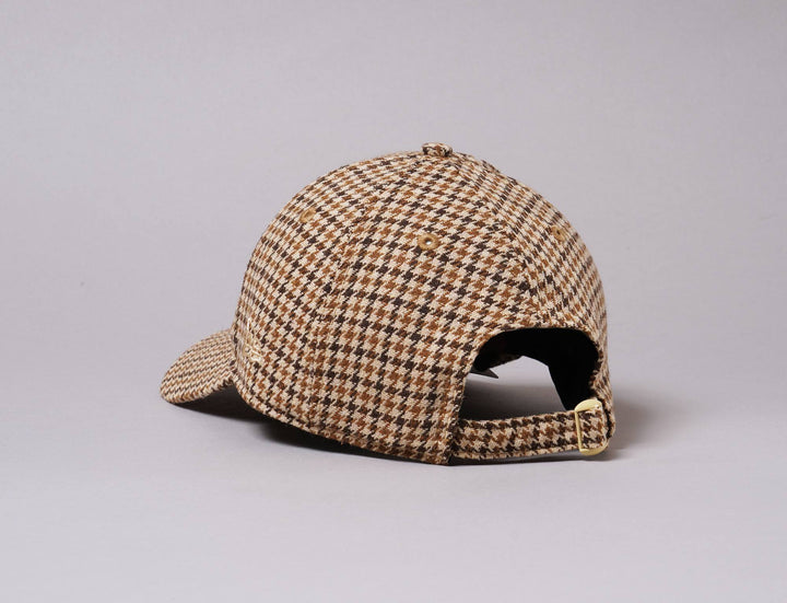 Cap Adjustable 9TWENTY New Era Check Wheat New Era 9TWENTY / Beige / One Size (55-60 cm)