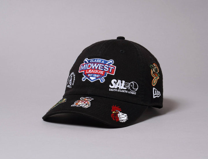 Cap Adjustable 9TWENTY casual Classic All Over Badge Port City Roosters New Era 9TWENTY Casual Classic / Black / One Size (55-60 cm)