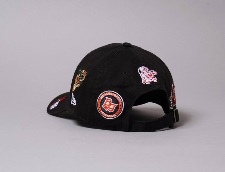 Cap Adjustable 9TWENTY casual Classic All Over Badge Port City Roosters New Era 9TWENTY Casual Classic / Black / One Size (55-60 cm)
