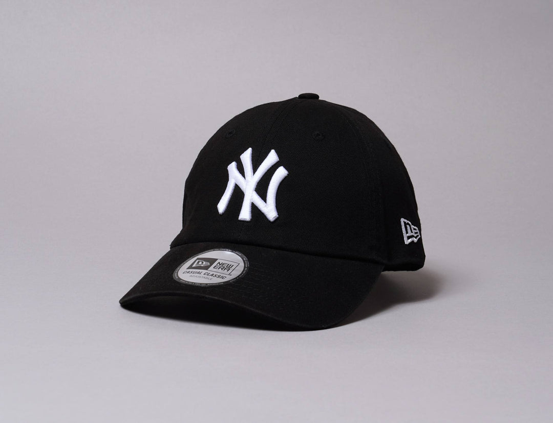 Cap Adjustable Cap 9TWENTY Casual Classic Team NY Yankees Black/White New Era 9TWENTY Casual Classic / Black / One Size (55-60 cm)