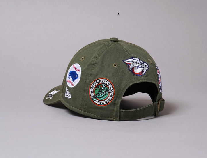 Cap Adjustable 9TWENTY casual Classic All Over Badge Buffalo Bisons New Era 9TWENTY Casual Classic / Green / One Size (55-60 cm)
