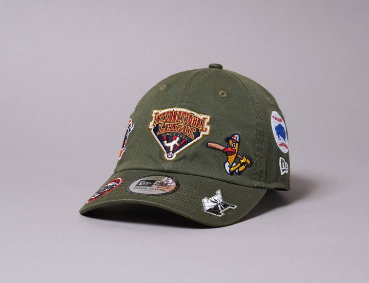 Cap Adjustable 9TWENTY casual Classic All Over Badge Buffalo Bisons New Era 9TWENTY Casual Classic / Green / One Size (55-60 cm)