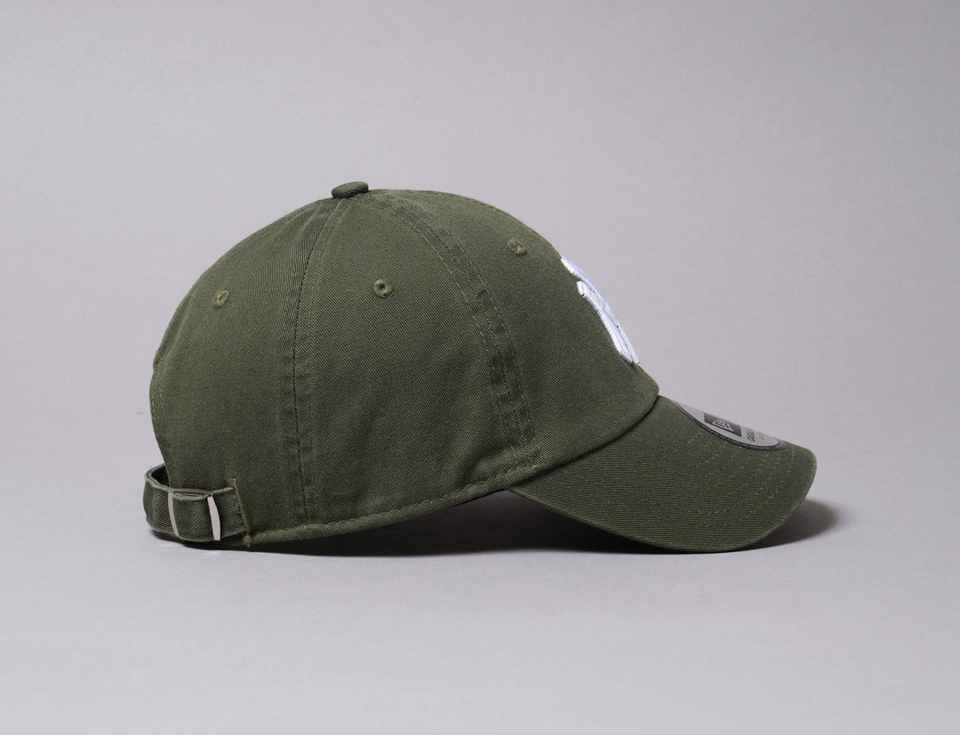 Cap Adjustable 9TWENTY Casual Classic Team NY Yankees Olive/White New Era 9TWENTY Casual Classic / Green / One Size (55-60 cm)