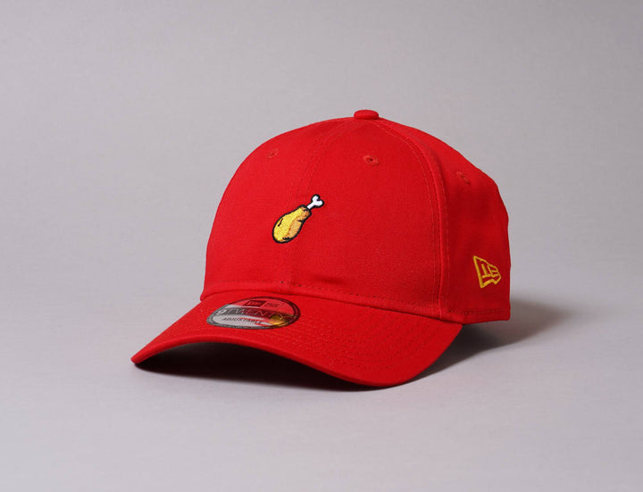 Cap Adjustable Cap 9TWENTY Food Icon Chicken Red New Era 9TWENTY / Red / One Size (55-60 cm)
