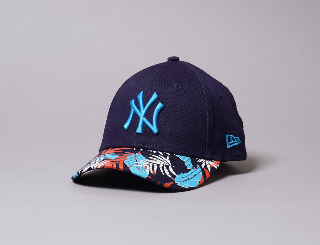 Cap Adjustable Cap Barn 9FORTY Kids Floral NY Yankees Navy New Era