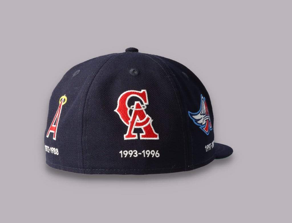 Cap Fitted 59FIFTY Anaheim Angels Cooperstown Multi Logo Quick Turn SP21 New Era