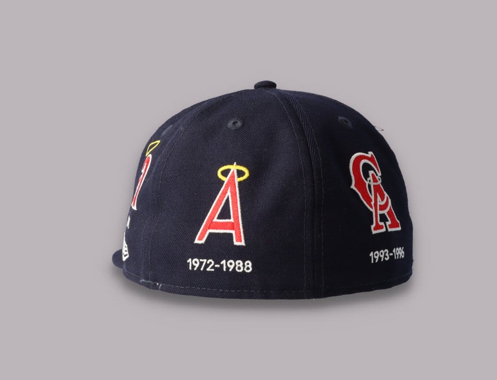 Cap Fitted 59FIFTY Anaheim Angels Cooperstown Multi Logo Quick Turn SP21 New Era
