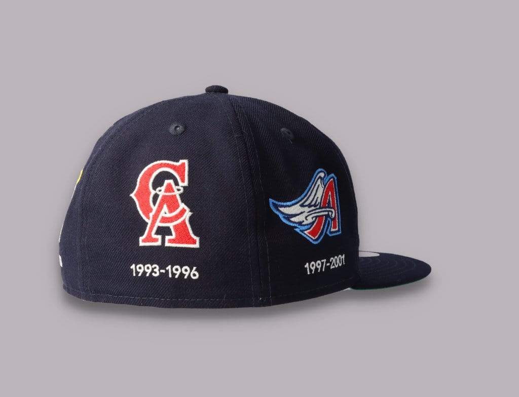 Cap Fitted 59FIFTY Anaheim Angels Cooperstown Multi Logo Quick Turn SP21 New Era