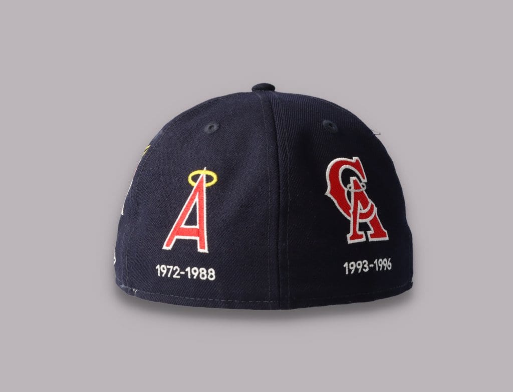Cap Fitted 59FIFTY Anaheim Angels Cooperstown Multi Logo Quick Turn SP21 New Era