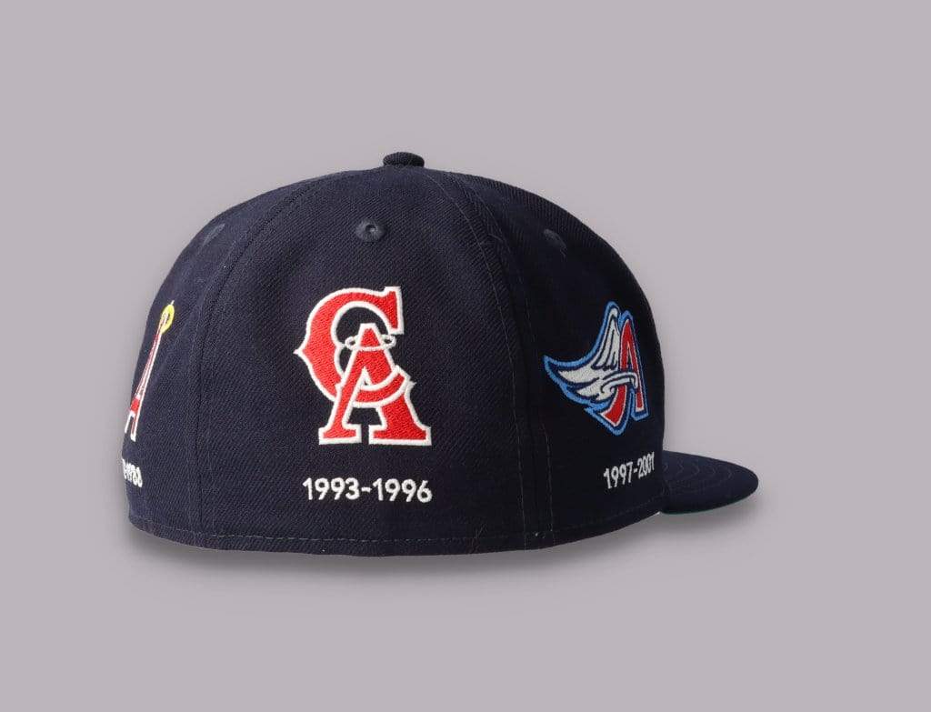 Cap Fitted 59FIFTY Anaheim Angels Cooperstown Multi Logo Quick Turn SP21 New Era