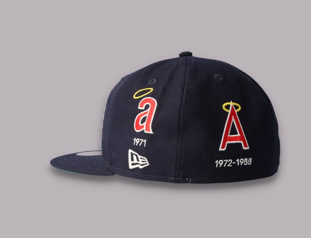 Cap Fitted 59FIFTY Anaheim Angels Cooperstown Multi Logo Quick Turn SP21 New Era