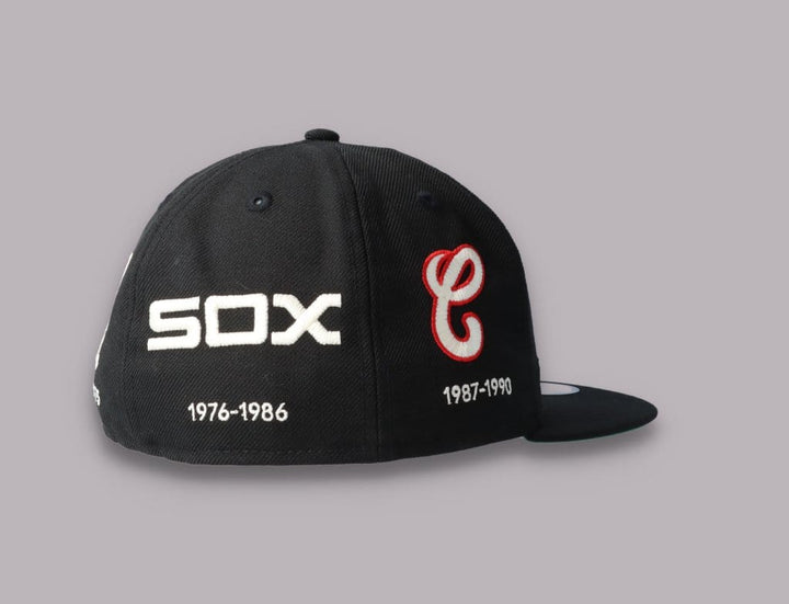 Cap Fitted 59FIFTY Chicago White Sox Cooperstown Multi Logo Quick Turn SP21 New Era