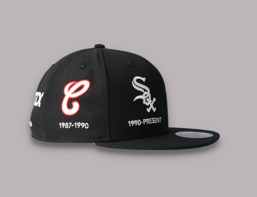 Cap Fitted 59FIFTY Chicago White Sox Cooperstown Multi Logo Quick Turn SP21 New Era