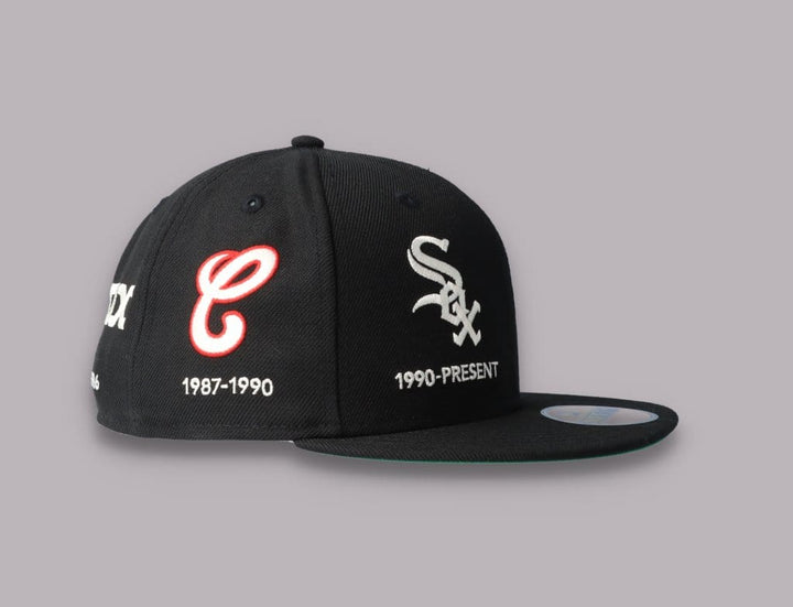 Cap Fitted 59FIFTY Chicago White Sox Cooperstown Multi Logo Quick Turn SP21 New Era