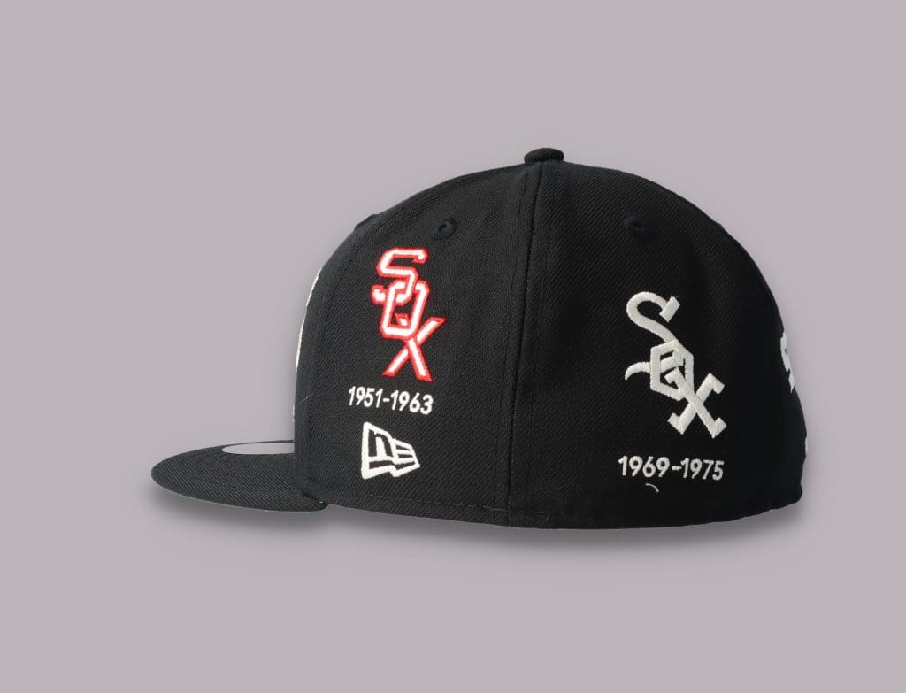Cap Fitted 59FIFTY Chicago White Sox Cooperstown Multi Logo Quick Turn SP21 New Era