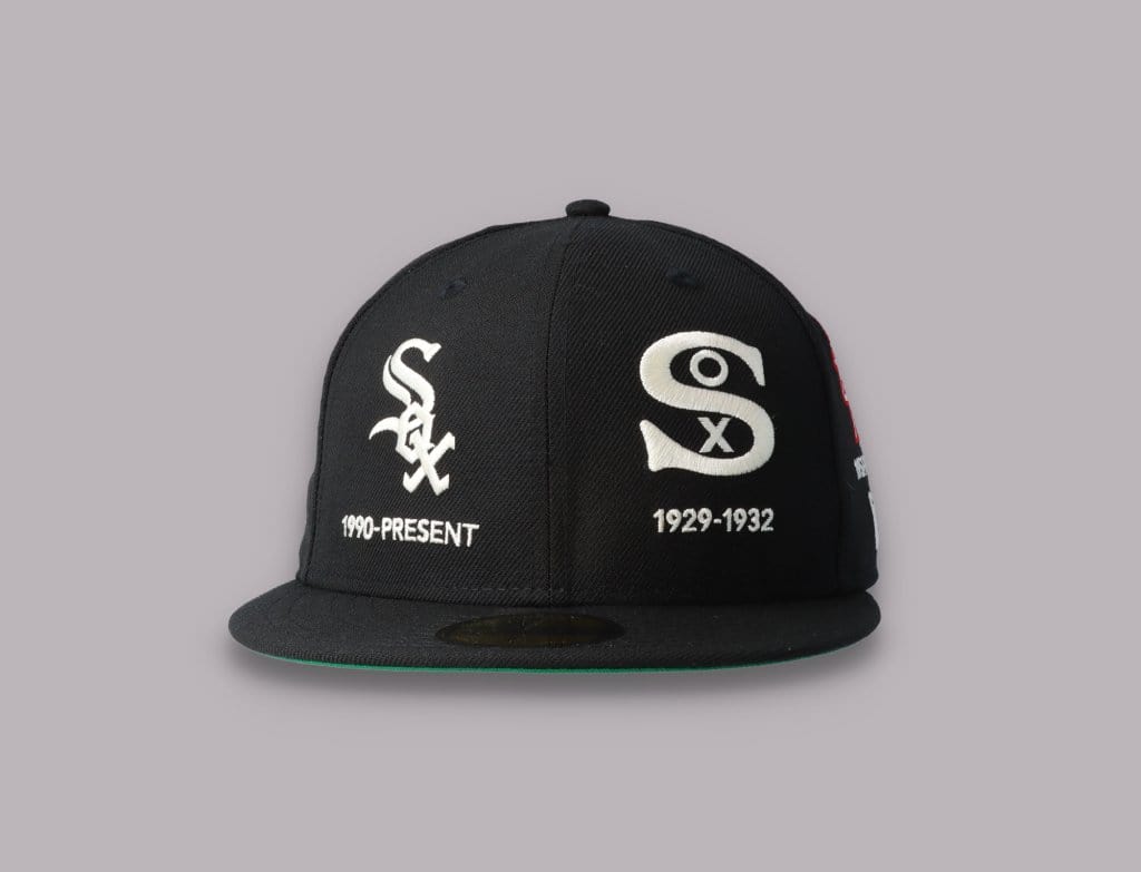 Cap Fitted 59FIFTY Chicago White Sox Cooperstown Multi Logo Quick Turn SP21 New Era