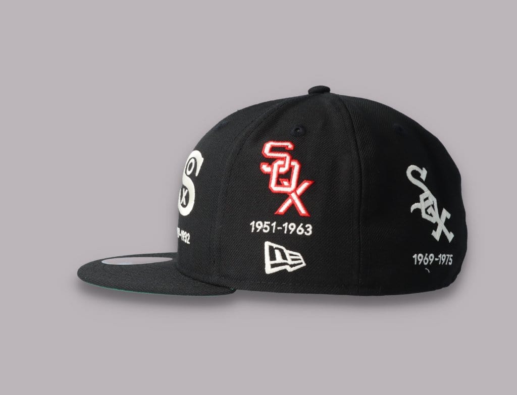 Cap Fitted 59FIFTY Chicago White Sox Cooperstown Multi Logo Quick Turn SP21 New Era
