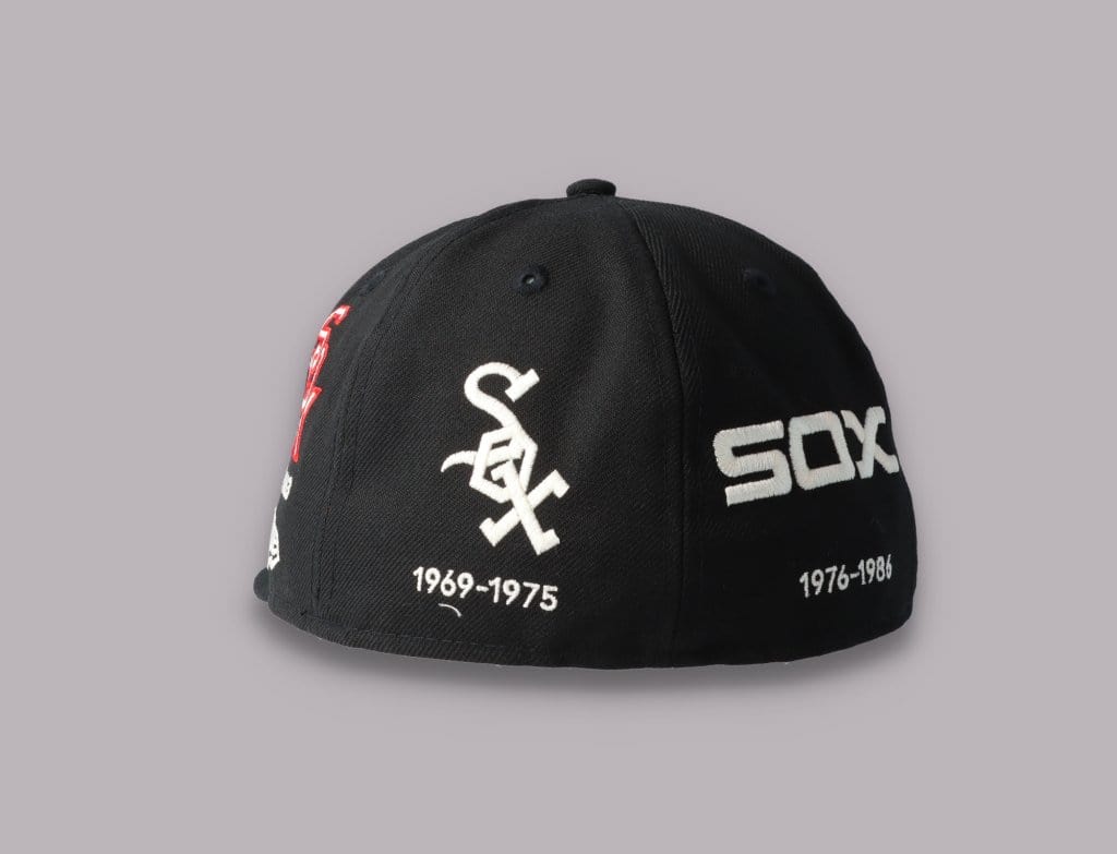Cap Fitted 59FIFTY Chicago White Sox Cooperstown Multi Logo Quick Turn SP21 New Era