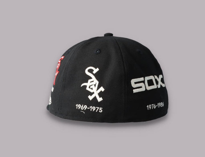 Cap Fitted 59FIFTY Chicago White Sox Cooperstown Multi Logo Quick Turn SP21 New Era