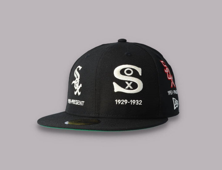 Cap Fitted 59FIFTY Chicago White Sox Cooperstown Multi Logo Quick Turn SP21 New Era