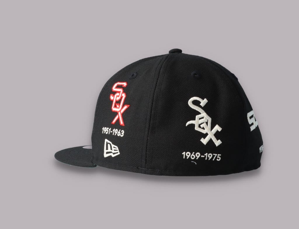 Cap Fitted 59FIFTY Chicago White Sox Cooperstown Multi Logo Quick Turn SP21 New Era