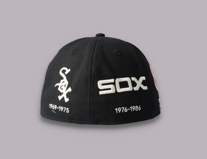 Cap Fitted 59FIFTY Chicago White Sox Cooperstown Multi Logo Quick Turn SP21 New Era