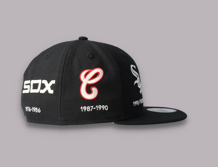 Cap Fitted 59FIFTY Chicago White Sox Cooperstown Multi Logo Quick Turn SP21 New Era