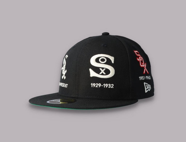 Cap Fitted 59FIFTY Chicago White Sox Cooperstown Multi Logo Quick Turn SP21 New Era