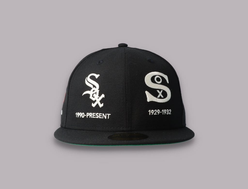 Cap Fitted 59FIFTY Chicago White Sox Cooperstown Multi Logo Quick Turn SP21 New Era