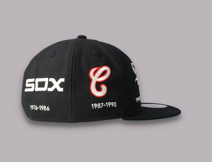 Cap Fitted 59FIFTY Chicago White Sox Cooperstown Multi Logo Quick Turn SP21 New Era