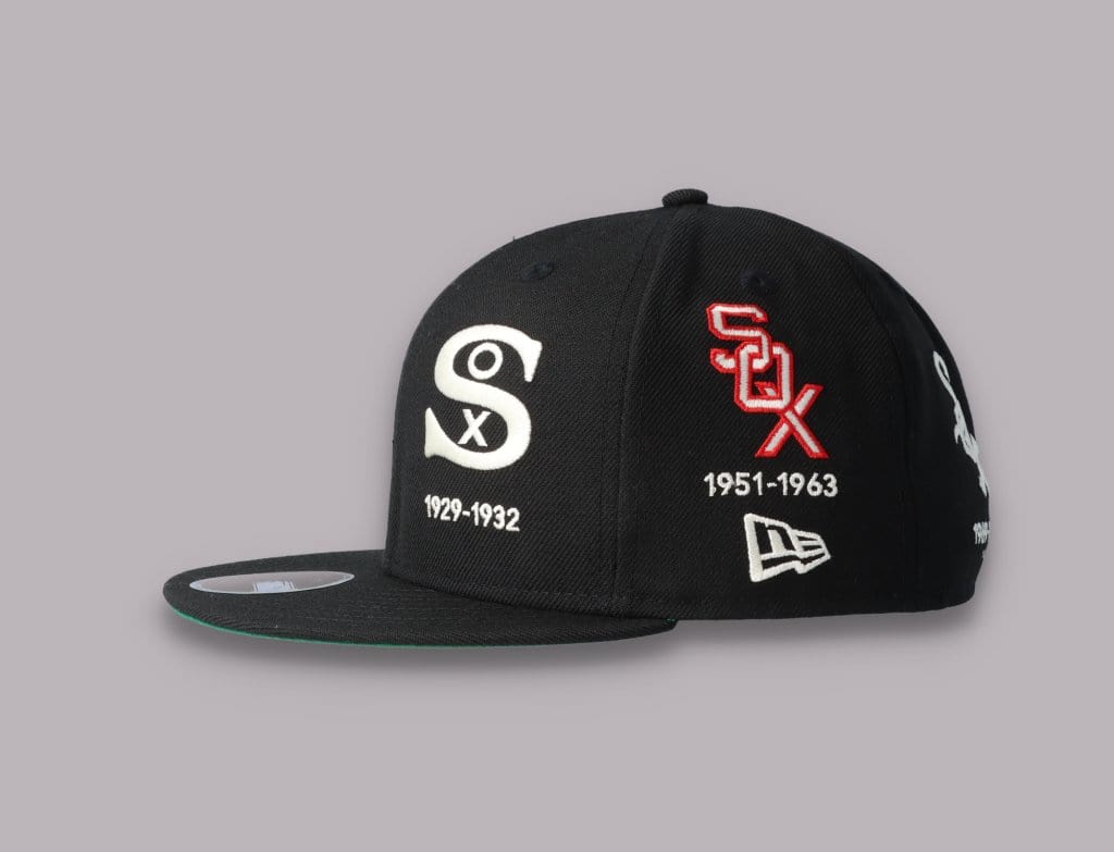 Cap Fitted 59FIFTY Chicago White Sox Cooperstown Multi Logo Quick Turn SP21 New Era