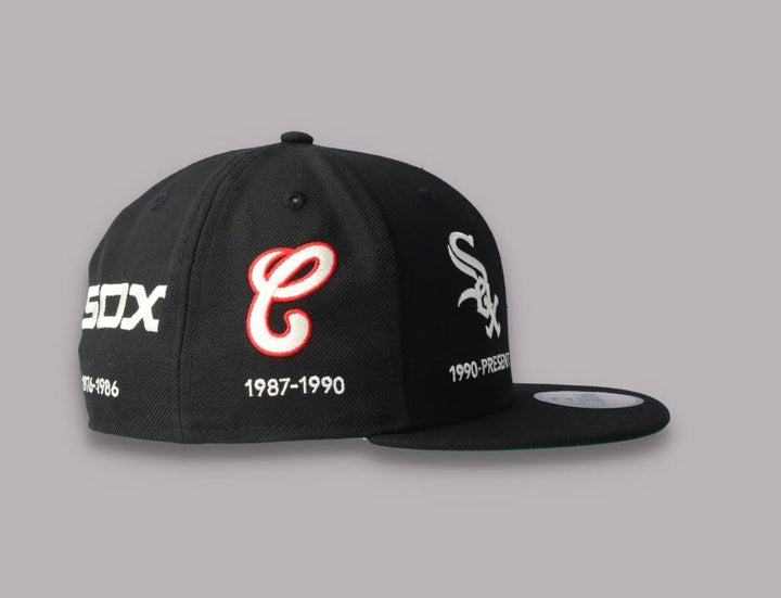 Cap Fitted 59FIFTY Chicago White Sox Cooperstown Multi Logo Quick Turn SP21 New Era